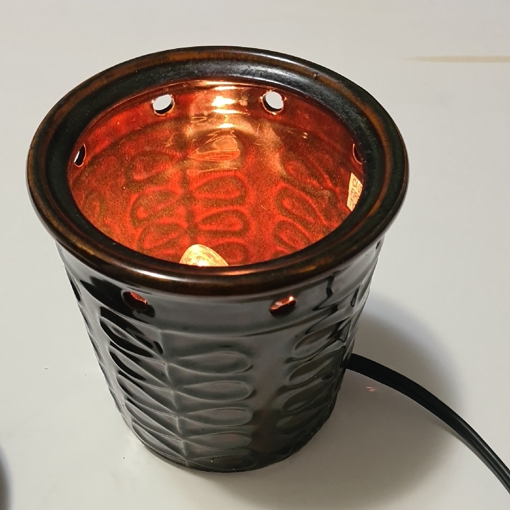 Black and Copper Electric Scenty Wax Warmer